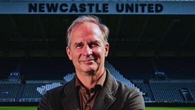 "David Hopkinson, CEO do Newcastle United, durante entrevista sobre os planos ambiciosos do clube até 2030"
