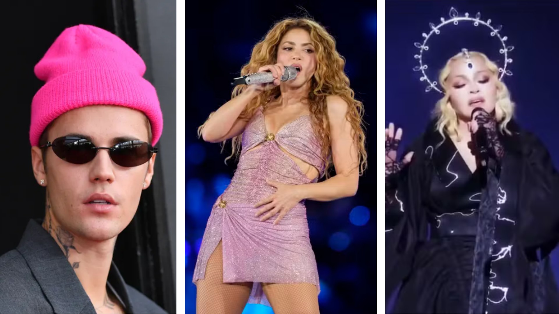 Bieber junta-se a Shakira, Madonna e BTS no intervalo da final do Mundial