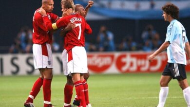 Inglaterra defende bom retrospecto contra a Argentina em Copas do Mundo