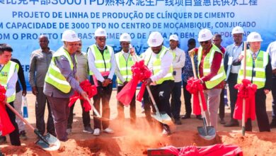 Fábrica de Chibabava vai produzir 1,2 milhão de toneladas de cimento por ano