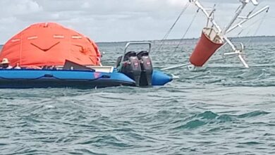 Resgatada tripulação da embarcação submersa em Vilankulo
