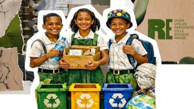 Ecopontos promovem educação ambiental nas escolas