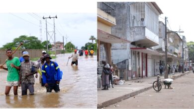 Depois da água a reconstrução