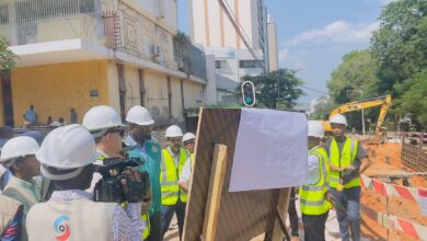 Manhique monitora obras de drenagem na capital do país