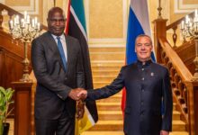 MOÇAMBIQUE E RÚSSIA: Chapo e Medvedev analisam relações económicas
