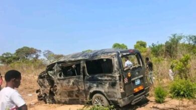 Quatro mortos em acidente de viação em Rapale
