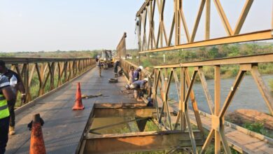 PONTE SOBRE O RIO REVUÉ: Tráfego reaberto até 30 toneladas de carga